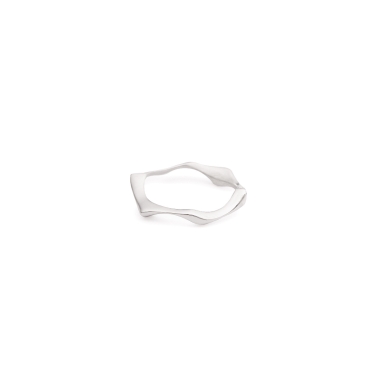 WAVES THIN / SILVER RING - FILIMONIUK DESIGN