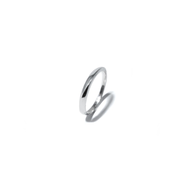 SIS / GLOSSY SILVER RING - FILIMONIUK DESIGN