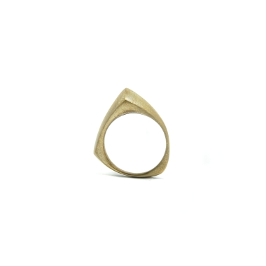 BLOW RING / SATIN BRASS - FILIMONIUK DESIGN