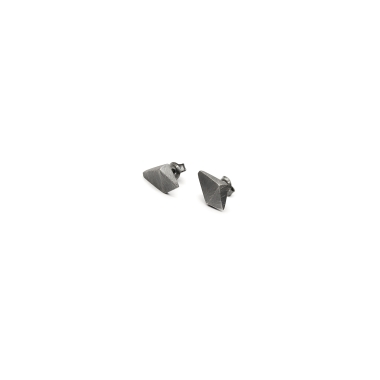 GEOMMETRY / BLACK SILVER EARRINGS - FILIMONIUK DESIGN