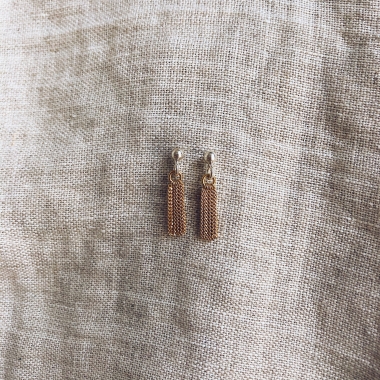 KOLCZYKI MINIMAL CHAINS - MIX - UNIKKE DESIGN