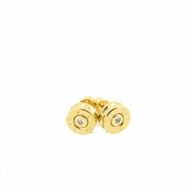 KOLCZYKI BETTER WEAR THAN USE - ZŁOTO - UNIKKE DESIGN