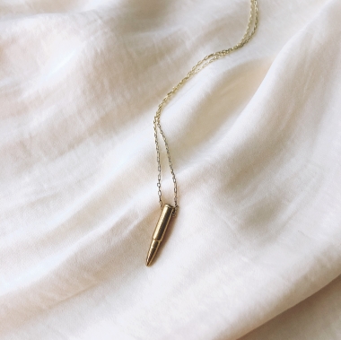 NASZYJNIK EYES ON TARGET A - MOSIĄDZ - UNIKKE DESIGN