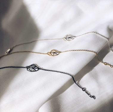 BRANSOLETKA MINI 3D - SREBRO - UNIKKE DESIGN