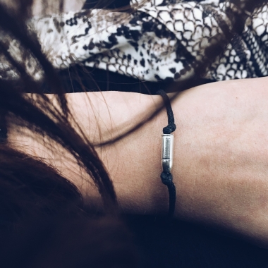 BRANSOLETKA EYES ON TARGET B - SREBRO - UNIKKE DESIGN