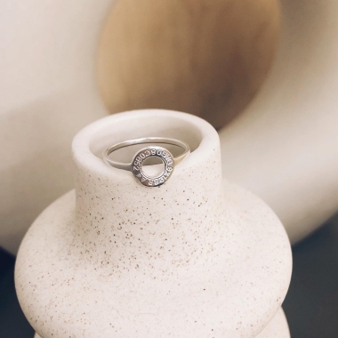 PIERŚCIONEK BLANK BULLET - SREBRO - UNIKKE DESIGN