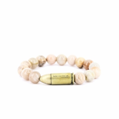 BRANSOLETKA BETTER WEAR THAN USE - KAMIEŃ SŁONECZNY - UNIKKE DESIGN