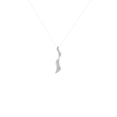 WAVES LONG / SILVER NECKLACE - FILIMONIUK DESIGN