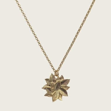 WISIOR Z PŁATKÓW ZŁOTY NO.3- LOTOS -DOROTA KOS