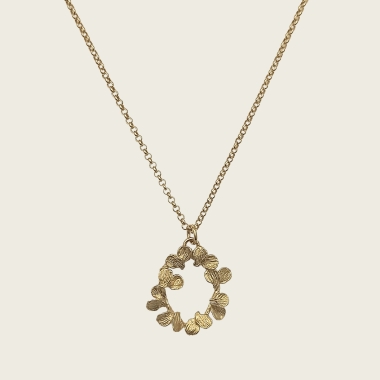 ZAWIESZKA KOŁO Z PŁATKÓW ZŁOTA JABŁONKA - DOROTA KOS 