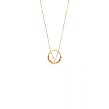 MINIMAL mini necklace / gold - FILIMONIUK DESIGN