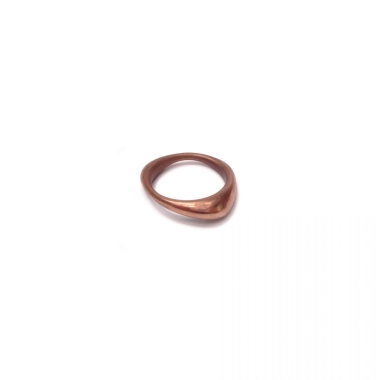SMOOTH / satin copper ring - FILIMONIUK DESIGN