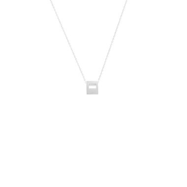 MONOLITH mini / silver necklace - FILIMONIUK DESIGN