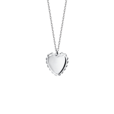 Naszyjnik Vintage Heart Silver - KOPI
