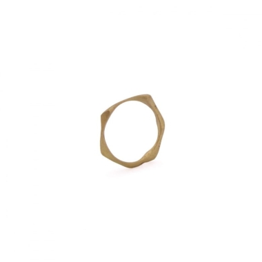 waves thin / brass ring - FILIMONIUK DESIGN