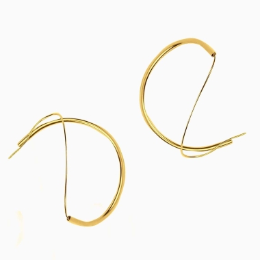  Kolczyki ECLISS Big · gold - MAKSI.MIUK