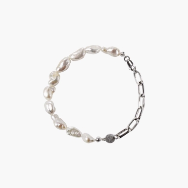 Bransoleta ODETT · silver - MAKSI.MIUK
