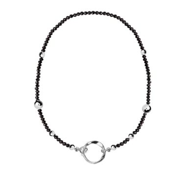 Naszyjnik Black Space ·silver - MAKSI.MIUK